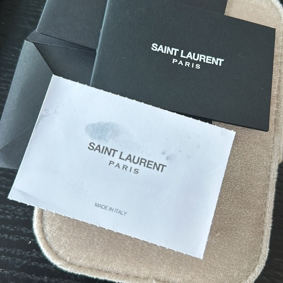 Authentic Saint Laurent YSL envelopes with tags for SAC MNG LOUIS w Tassels - Picture 4 of 7